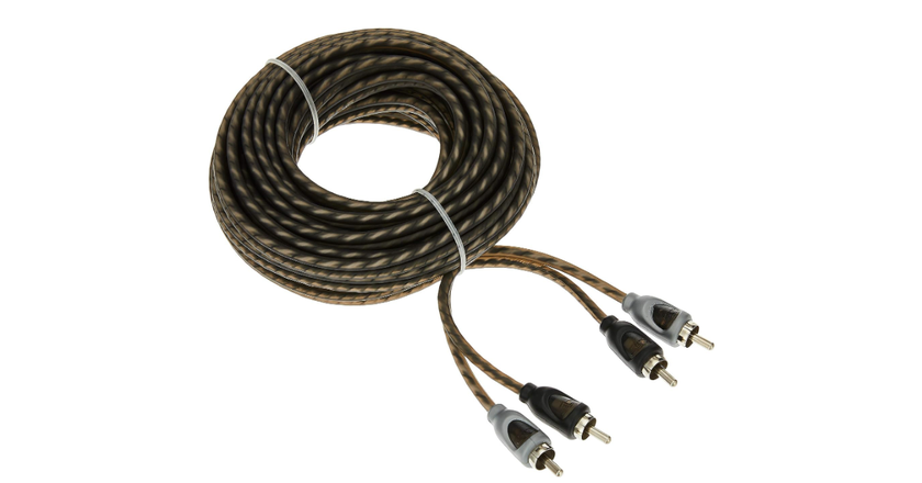 Cavo di segnale a coppie intrecciate Rockford Fosgate cavi rca schermati per car audio
