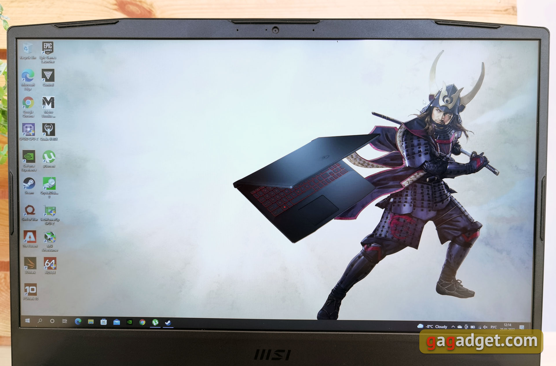 Recensione MSI Katana GF66 11UD: un'arma pratica per un samurai virtuale-23