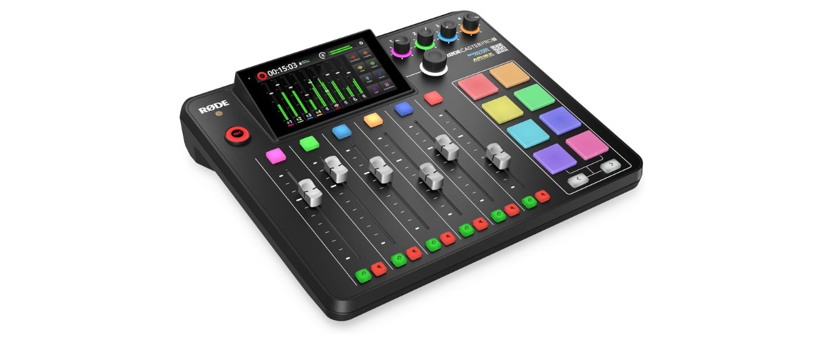 Console integrata per la produzione di podcast RODECaster Pro II Console integrata per la produzione di podcast RODECaster Pro II